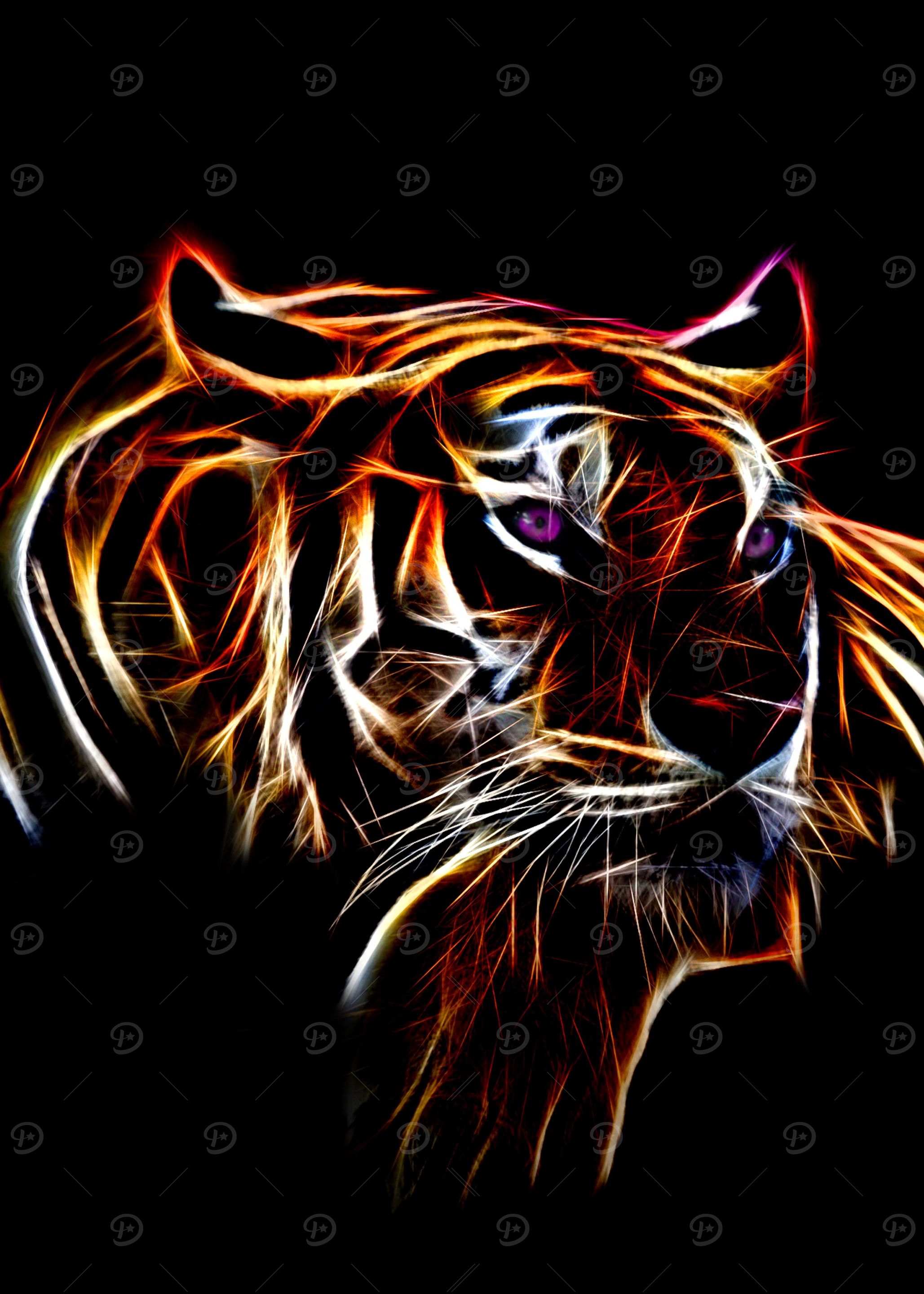 tiger fractal