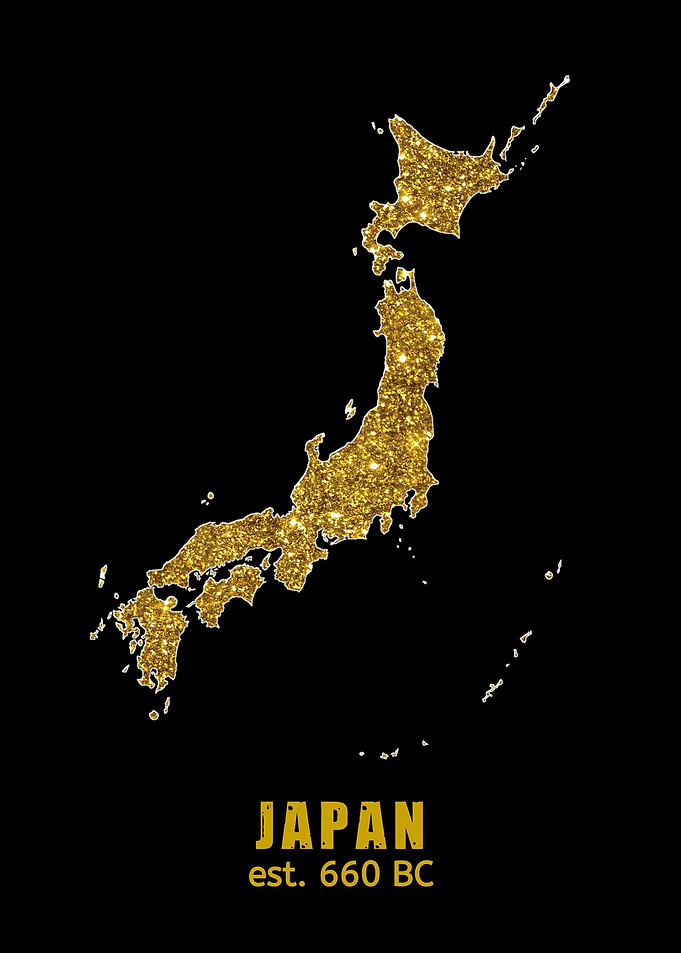 Japan Gold Map