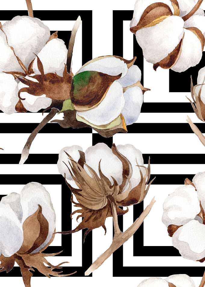 Cotton Flower Pattern 13