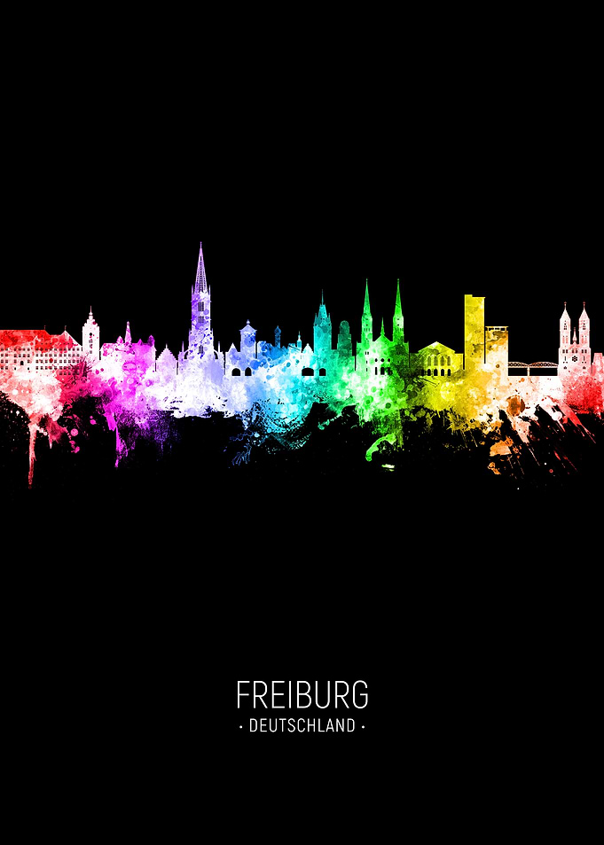 Freiburg Skyline