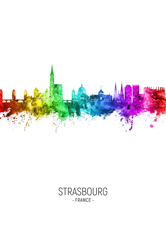 Strasbourg Skyline France