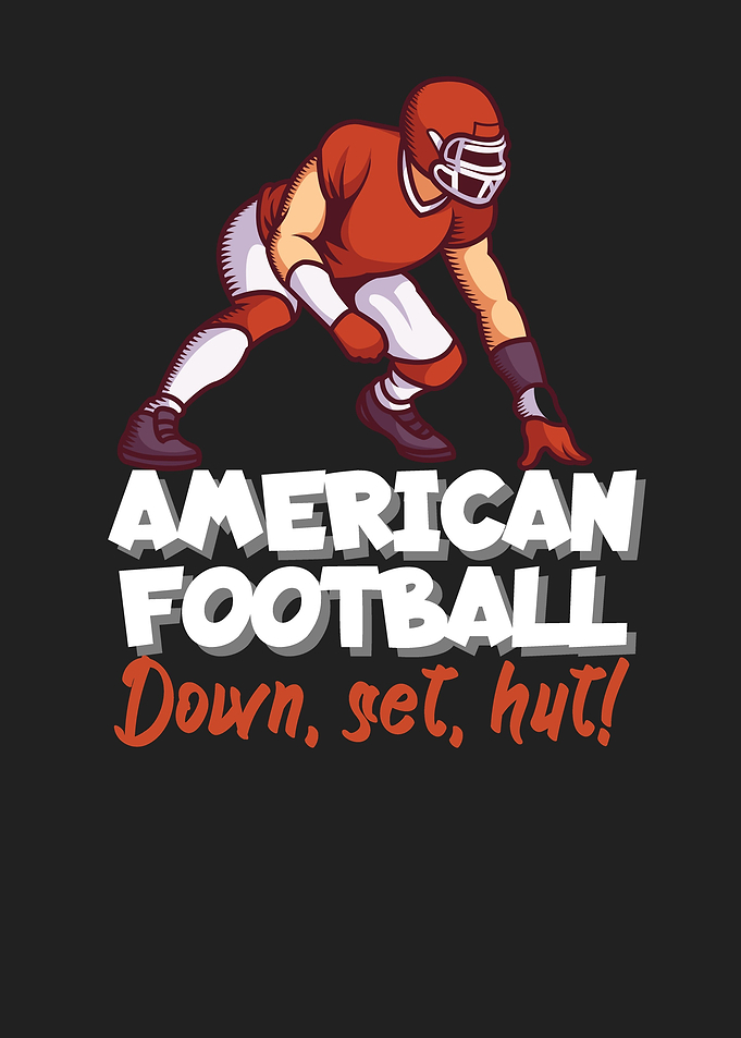 American Football down set