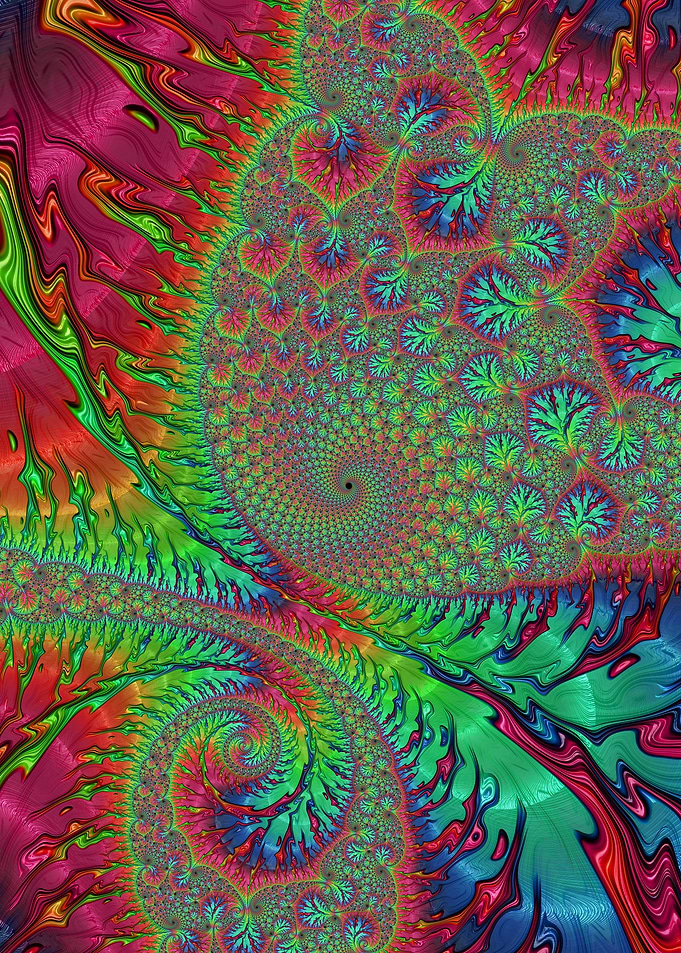 Groovy Rainbow Fractal