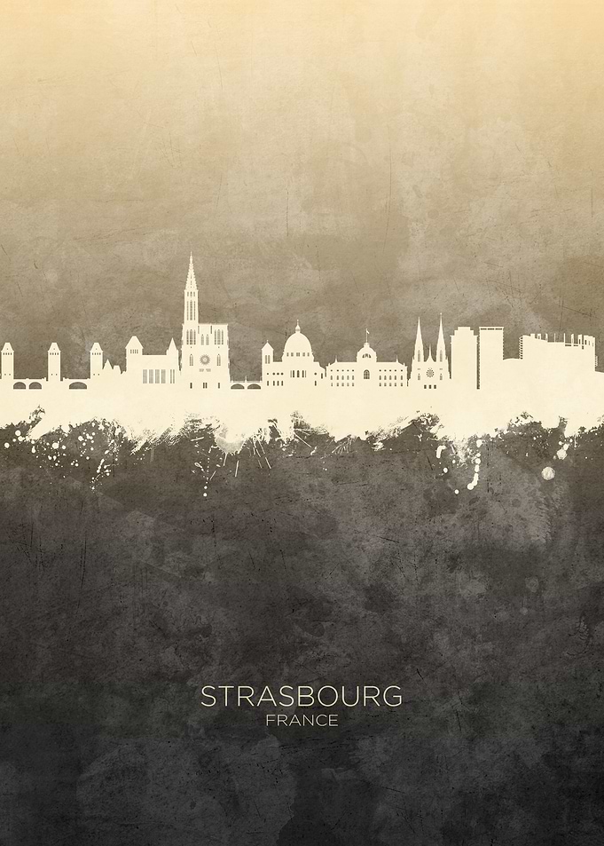 Strasbourg Skyline France