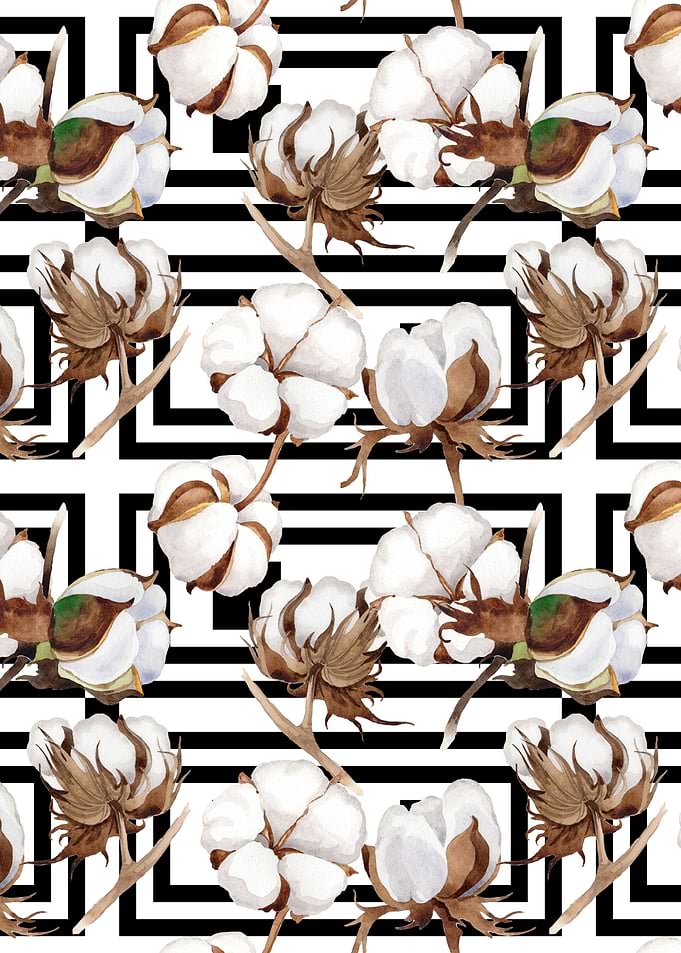 Cotton Flower Pattern 14