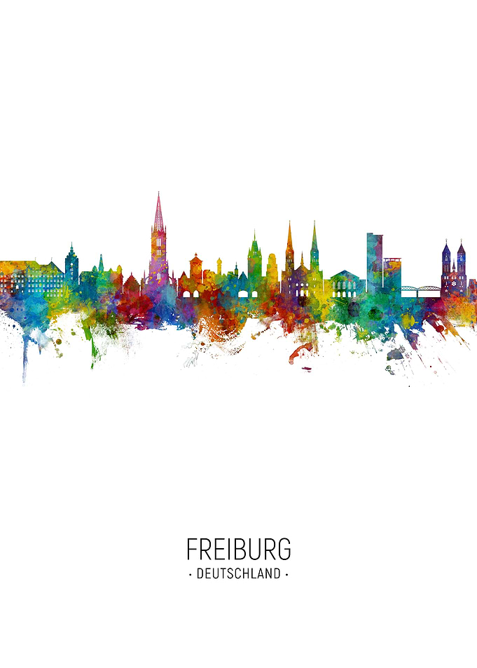 Freiburg Skyline