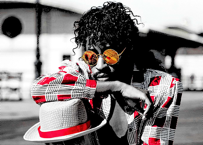Man Wearing Shades