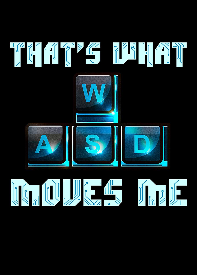 WASD Keycaps Gamer Gift