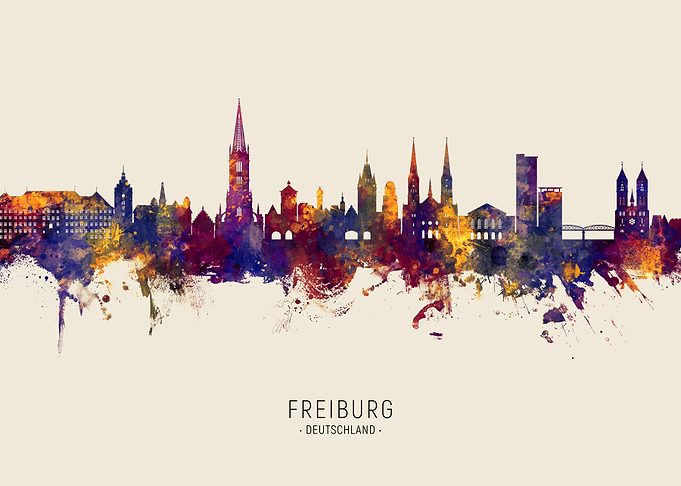 Freiburg Skyline