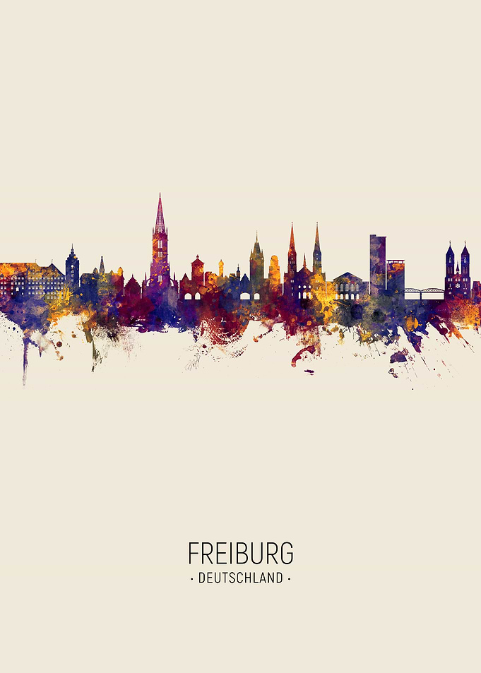 Freiburg Skyline