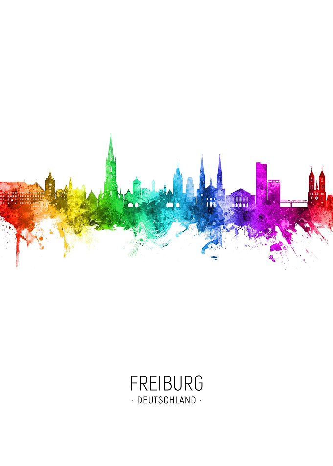 Freiburg Skyline