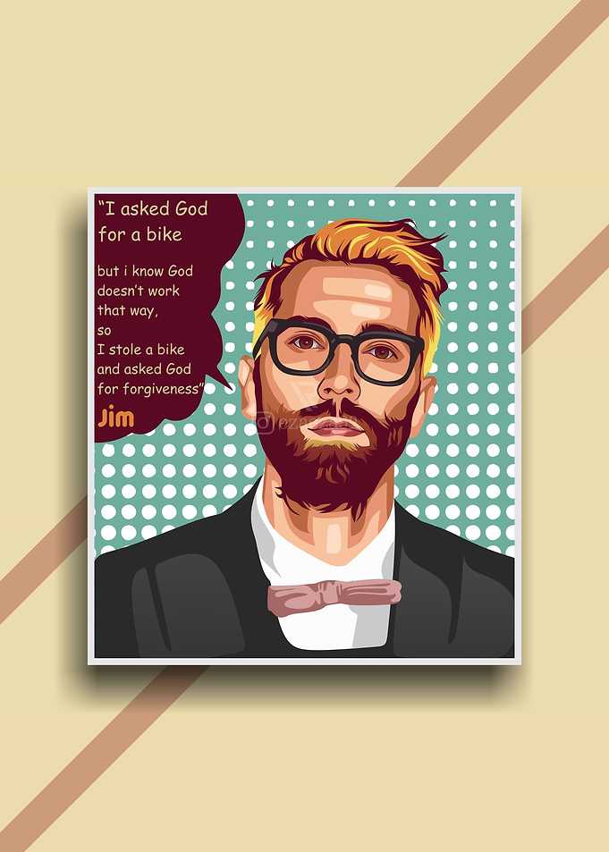 Jim Yellow Claw POP art