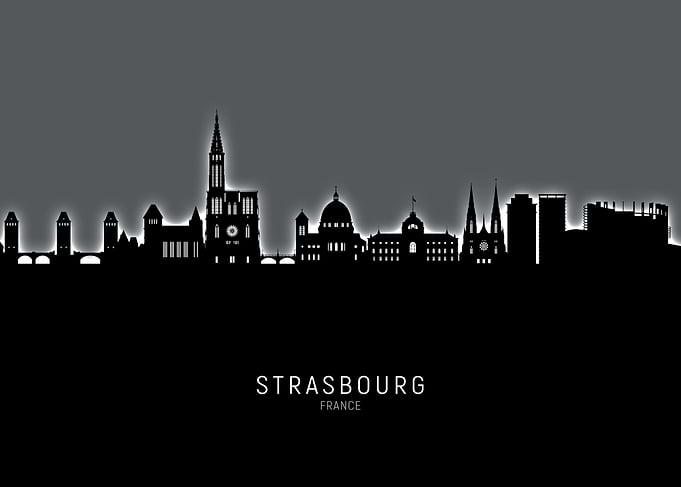 Strasbourg Skyline France