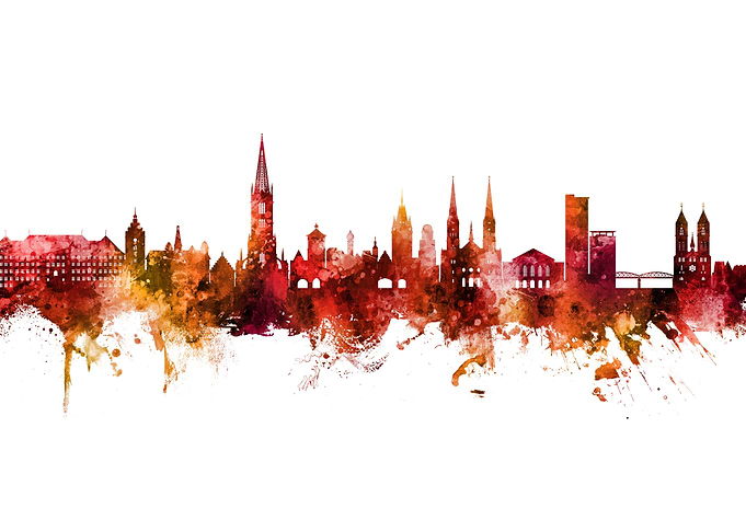 Freiburg Skyline