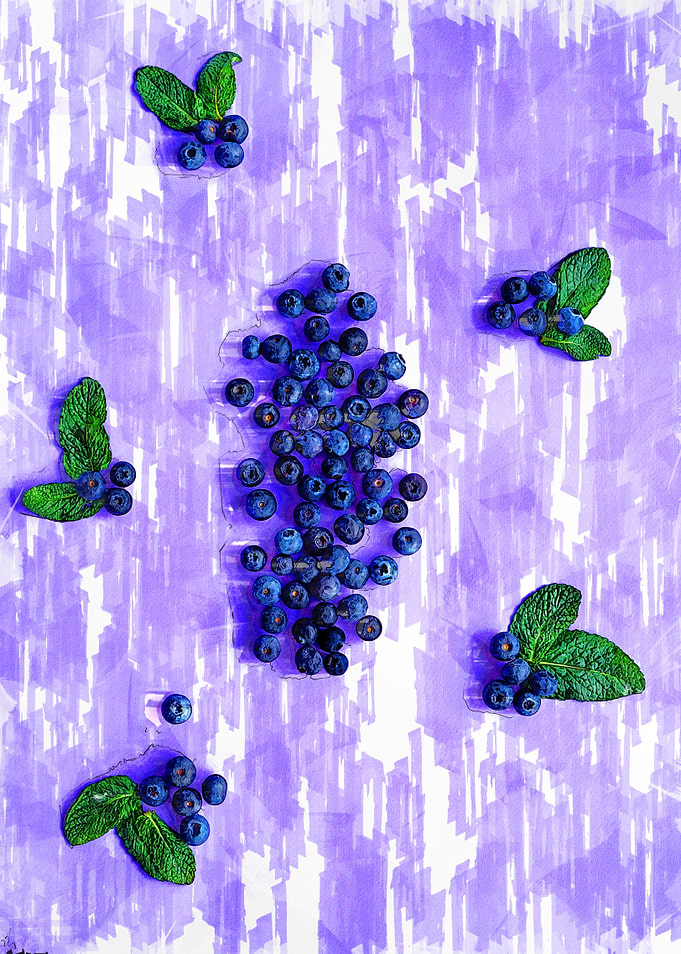 Juicy Purple Grapes Marker