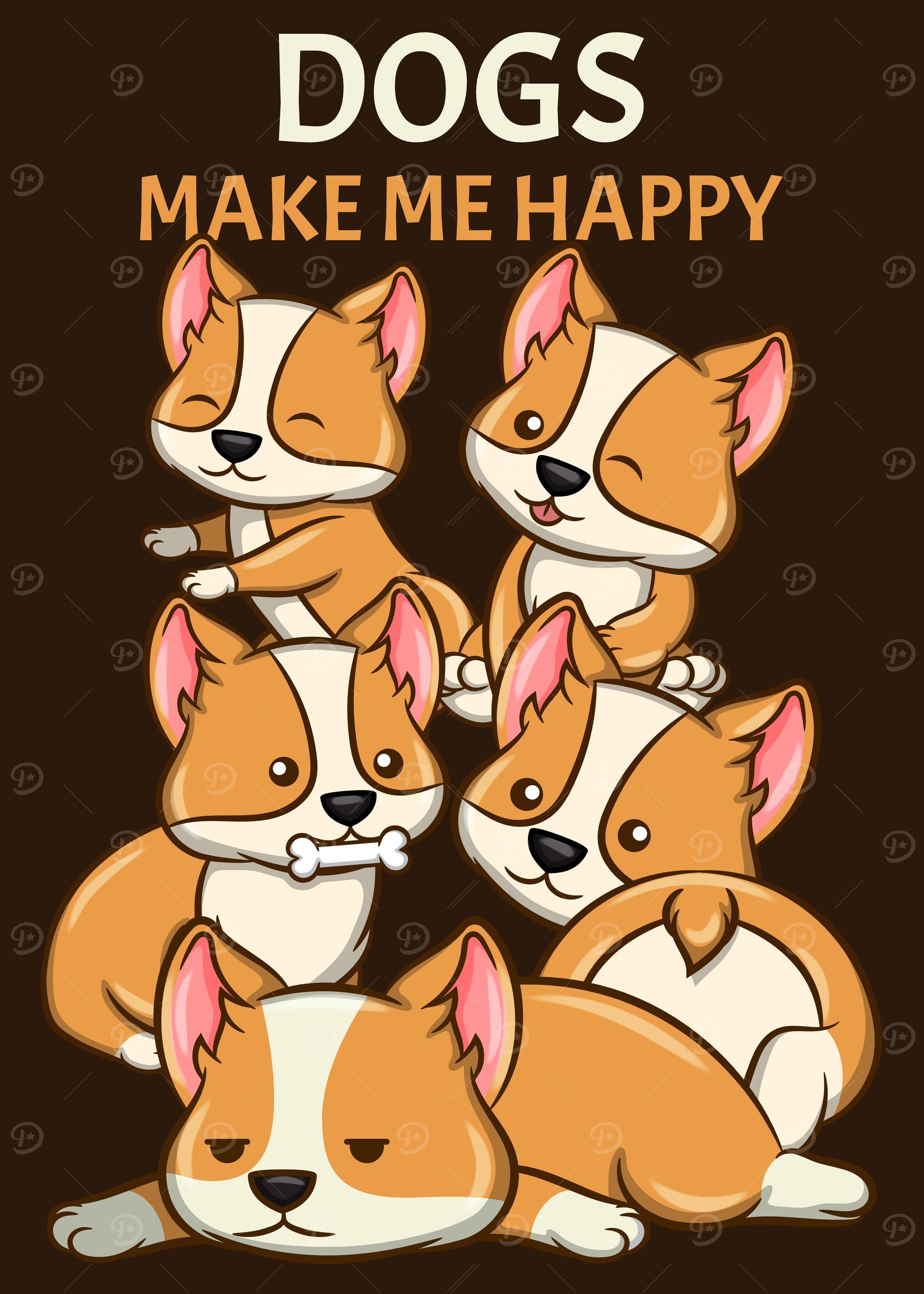 Dogs Make Me Happy