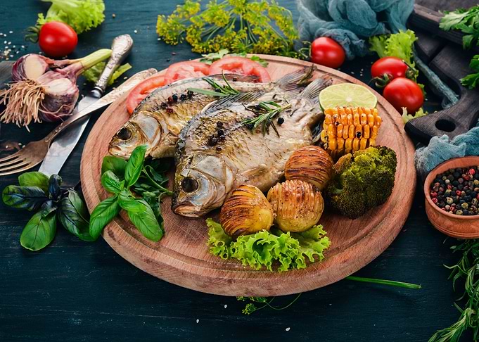 Food Fish Meal Still Life