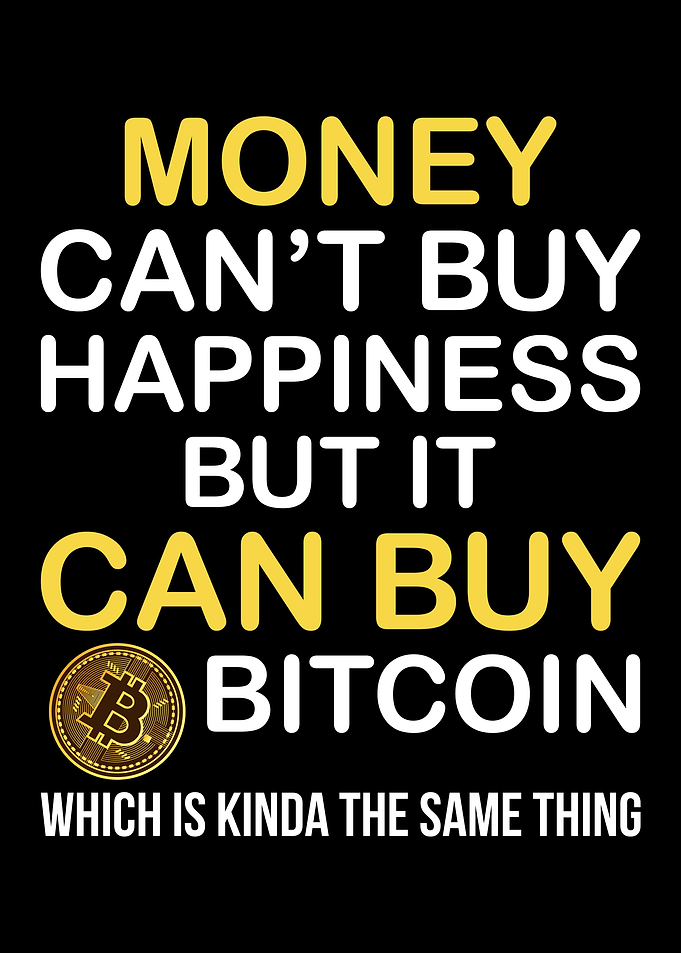 Bitcoin Funny Poster