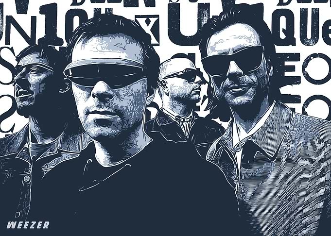 Weezer Poster Artwork