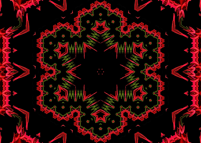Hexagram Mandala Vibration