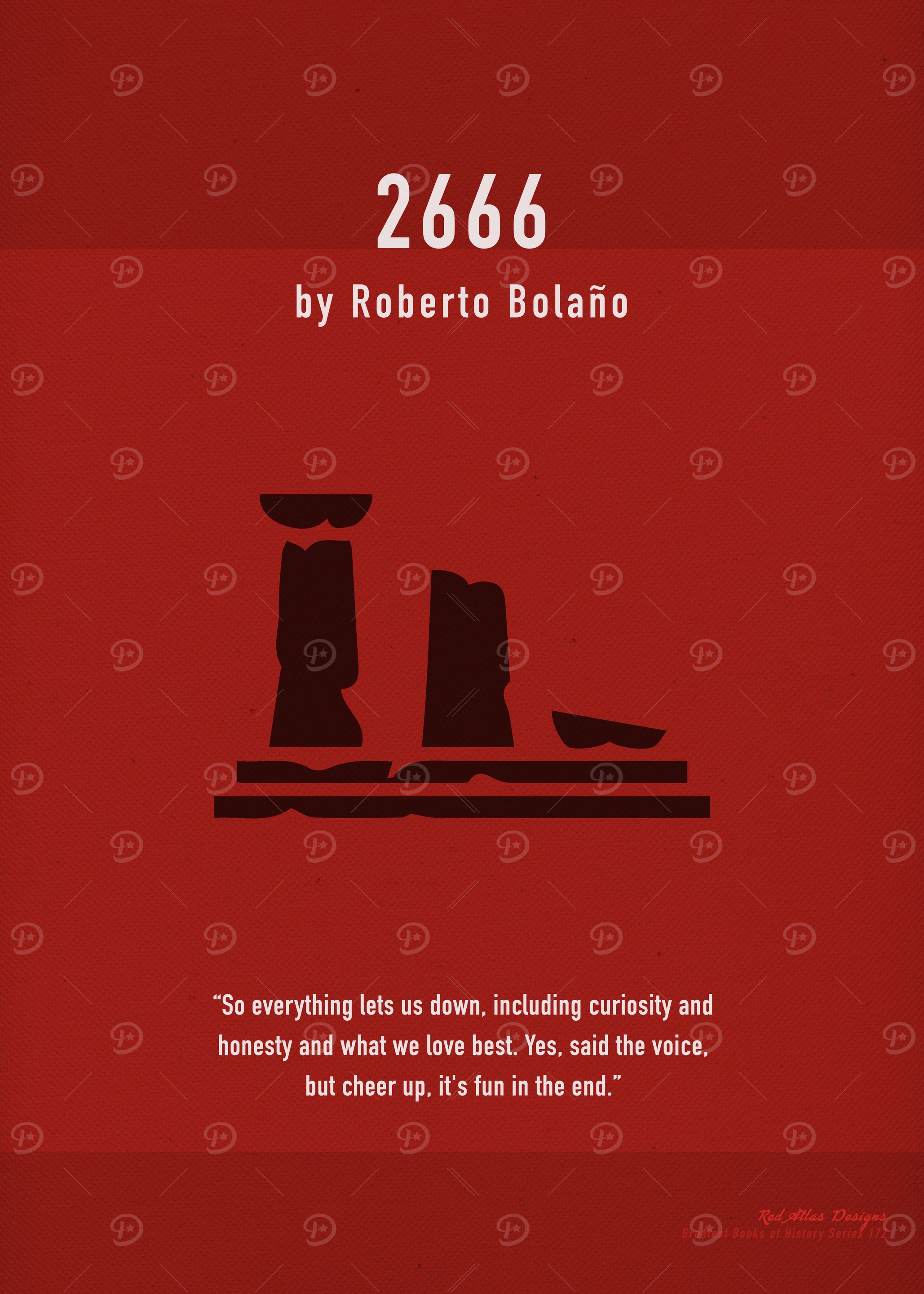 2666 by Roberto Bolano Art