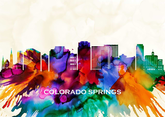 Colorado Springs Skyline