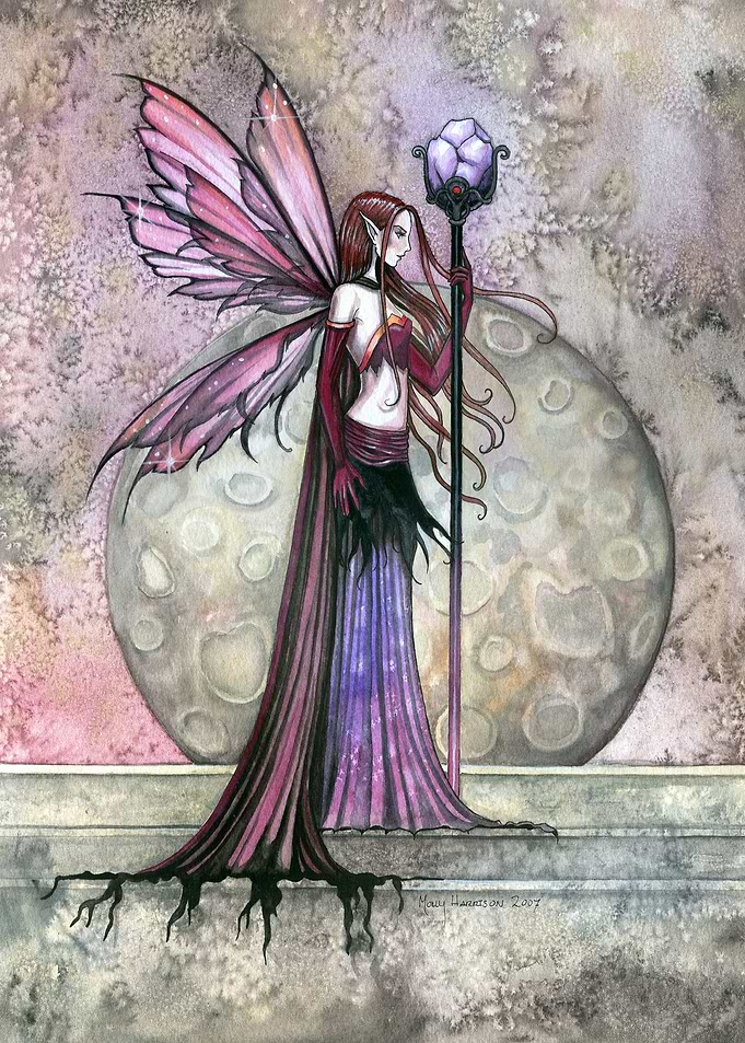 Moon Dream Fairy Art