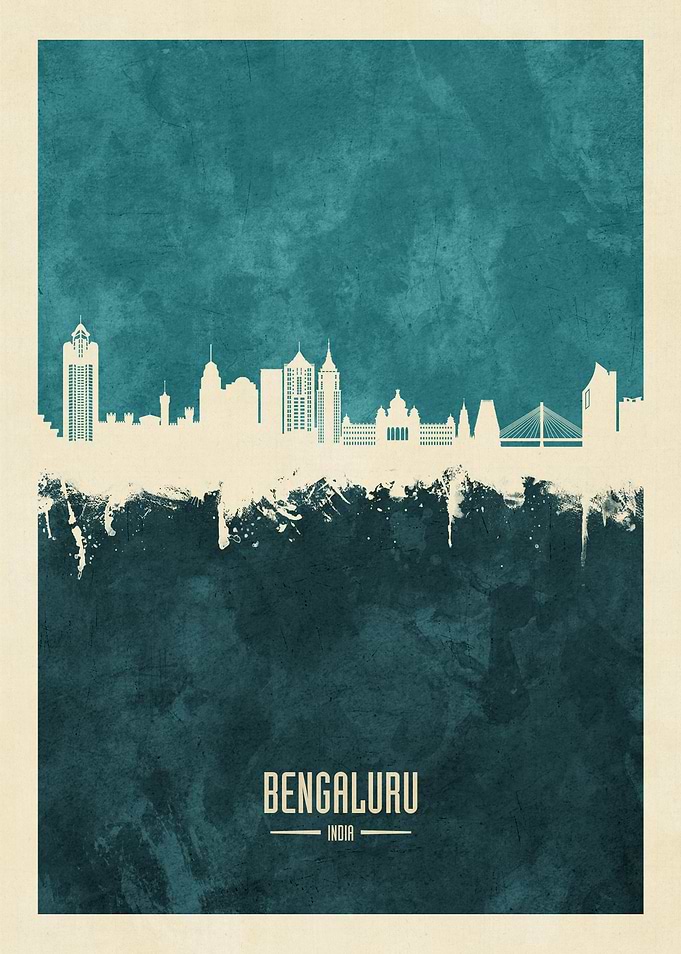 Bengaluru Skyline India