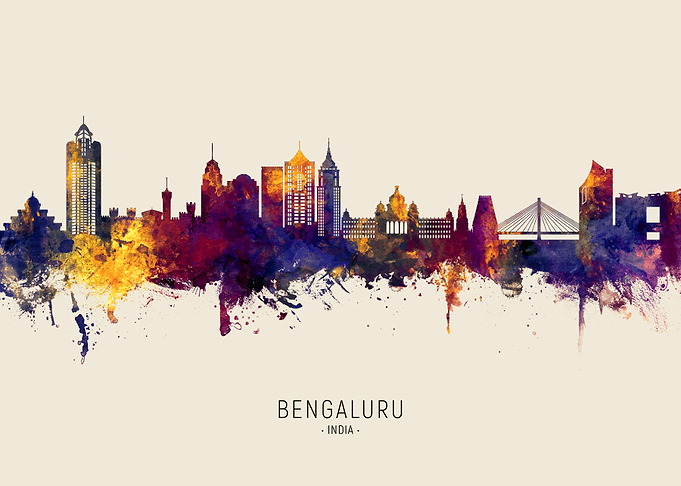 Bengaluru Skyline India