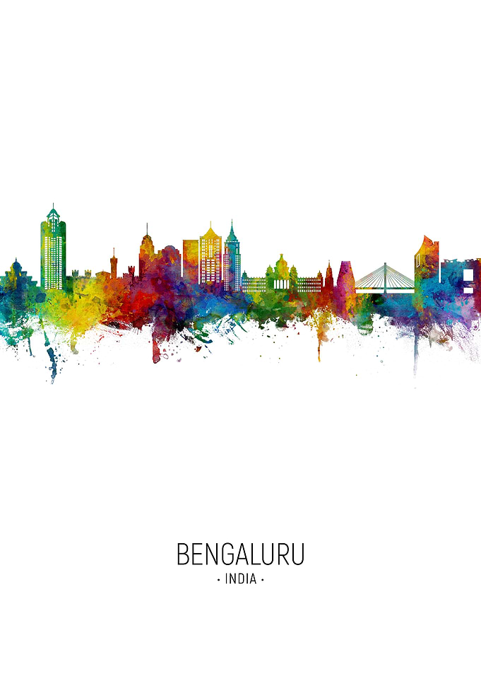 Bengaluru Skyline India