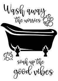 Bathroom Wash Away Worries