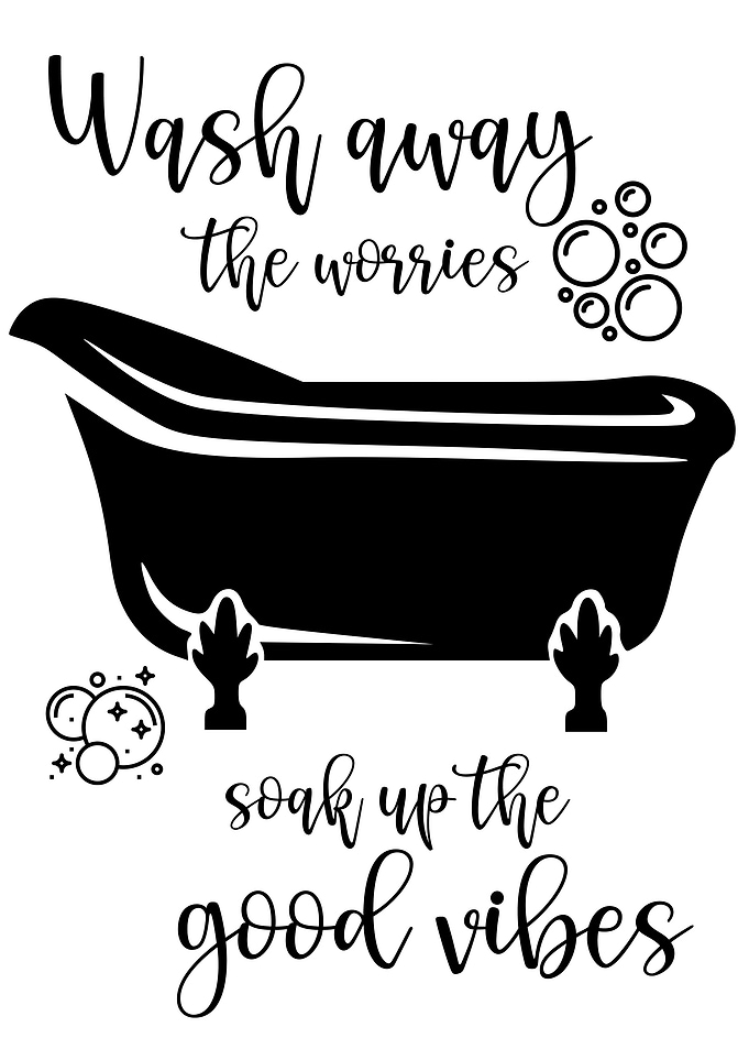 Bathroom Wash Away Worries