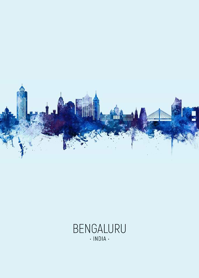 Bengaluru Skyline India