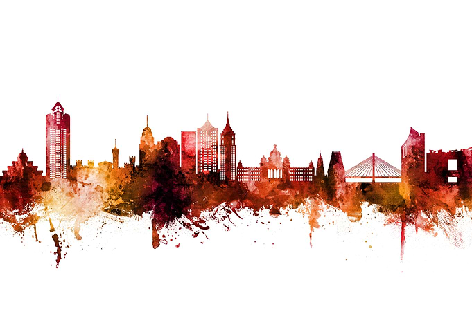 Bengaluru Skyline India