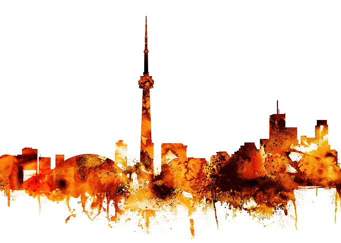 Toronto Canada Skyline