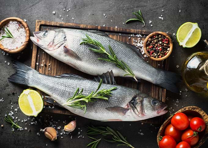 Food Fish Still Life Tomat