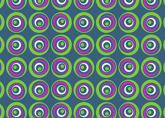 Circle Polka Dots Pattern