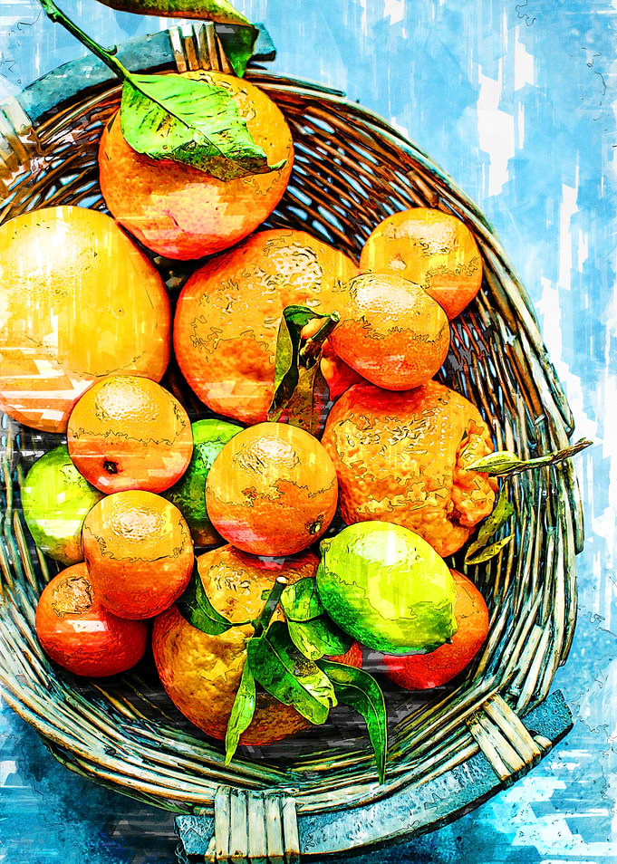 Basket of Oranges VitaminC