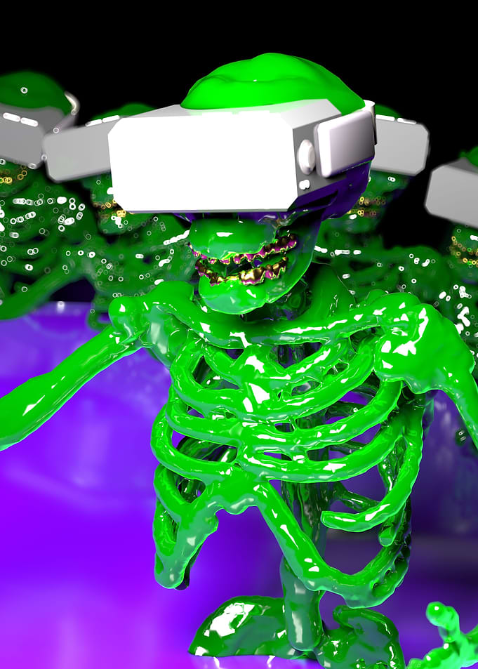 slime skeleton