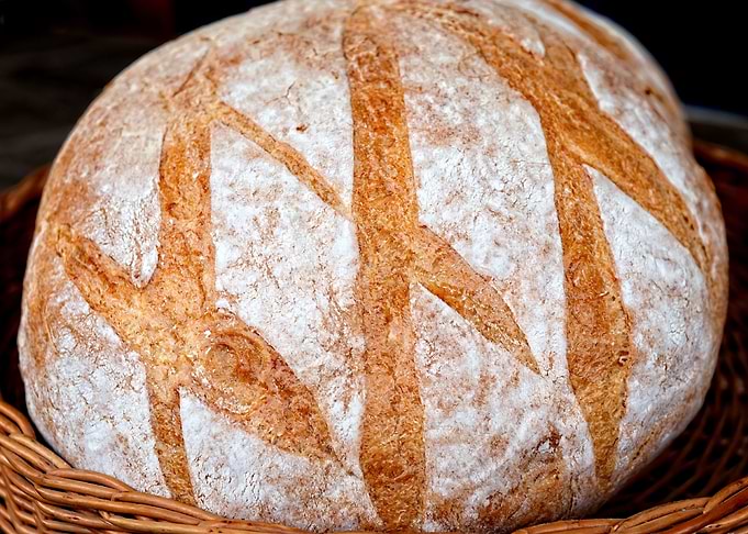 Hand Made Loaf Of Bread