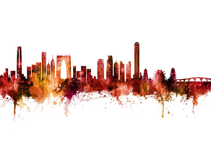 Suzhou Skyline China