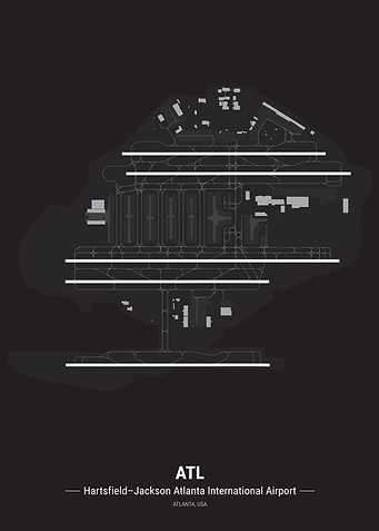 Atlanta Airport Map