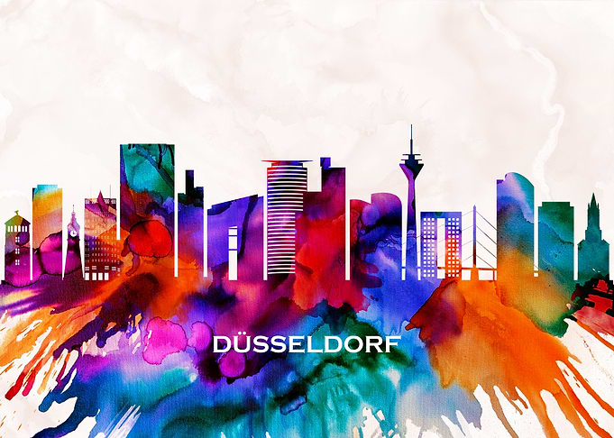 Dusseldorf Skyline