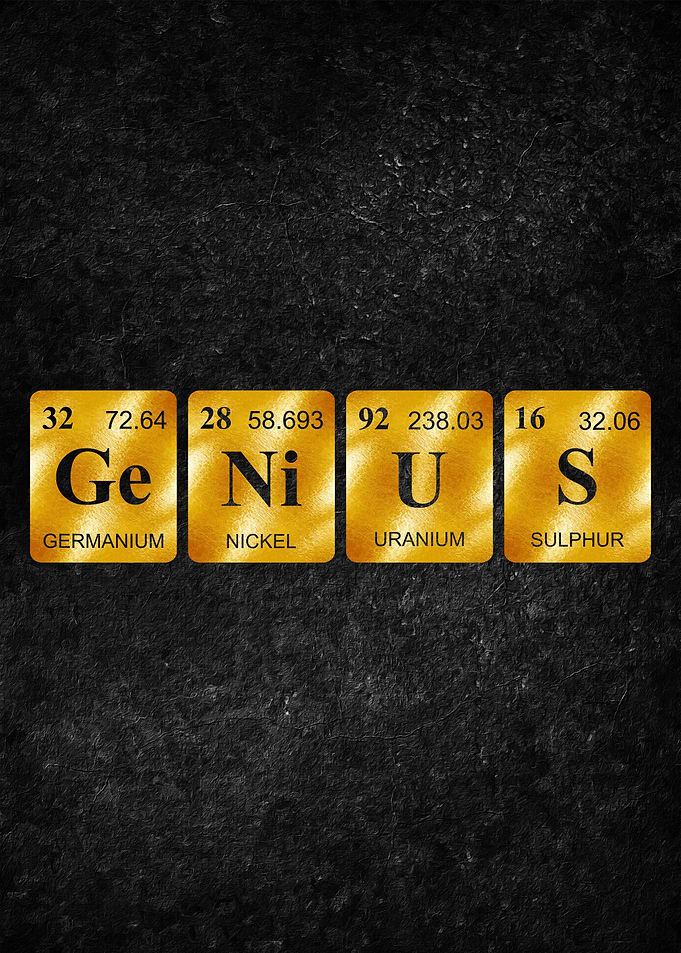 GENIUS PERIODIC TABLE