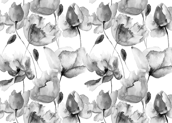 Tulips and Poppies Floral