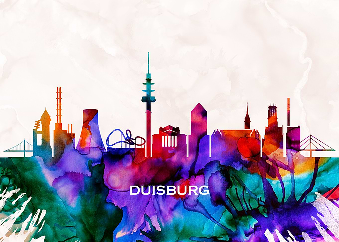 Duisburg Skyline