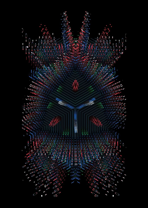 Abstract dark 3d