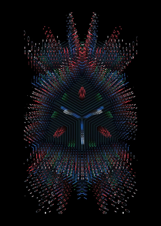 Abstract dark 3d