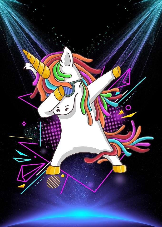 Disco Dancing Unicorn