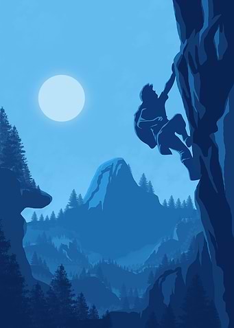 Rock Climbing Landscape